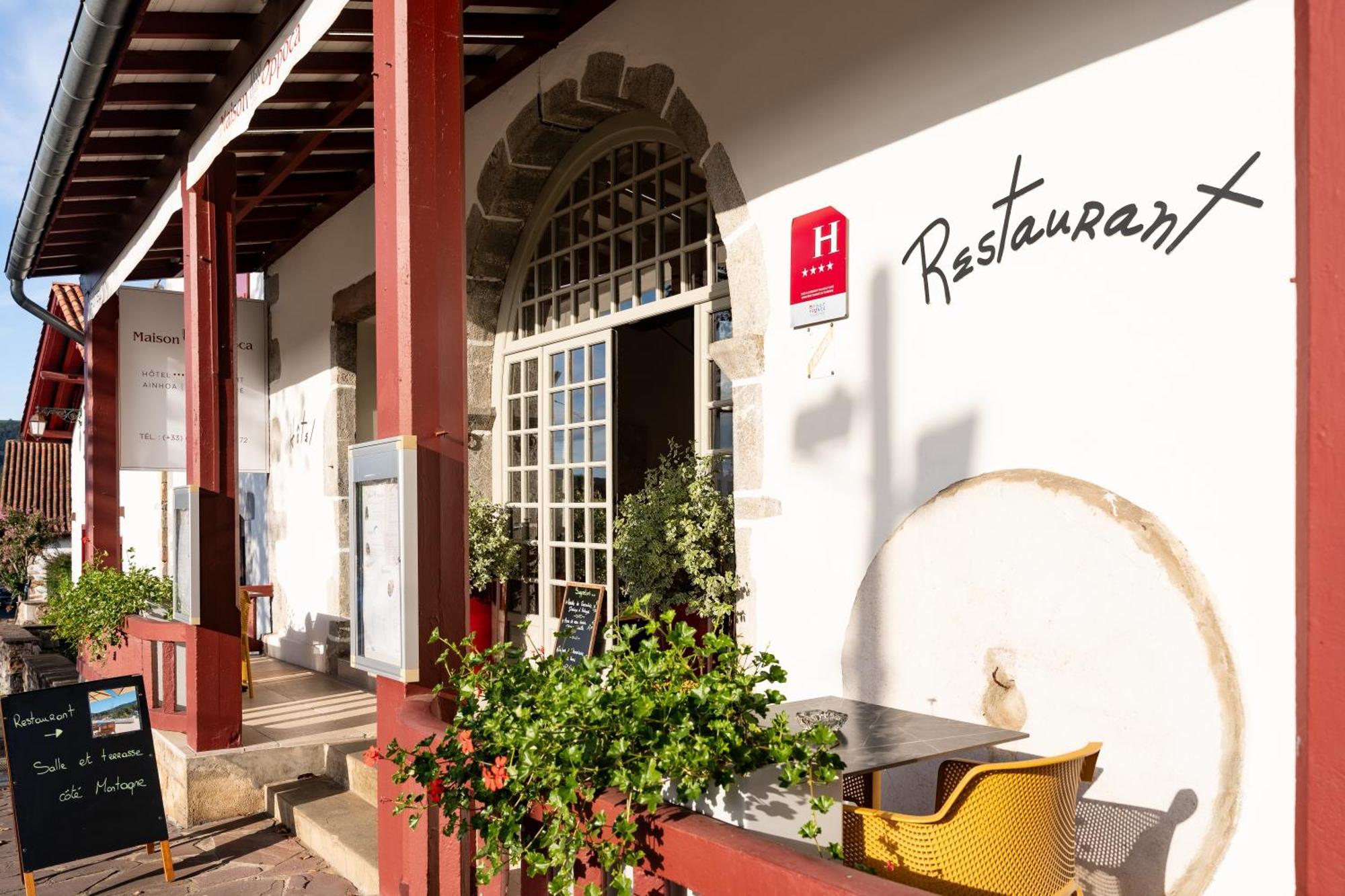 Hotel Restaurant & Spa La Maison Oppoca Aïnhoa Zewnętrze zdjęcie