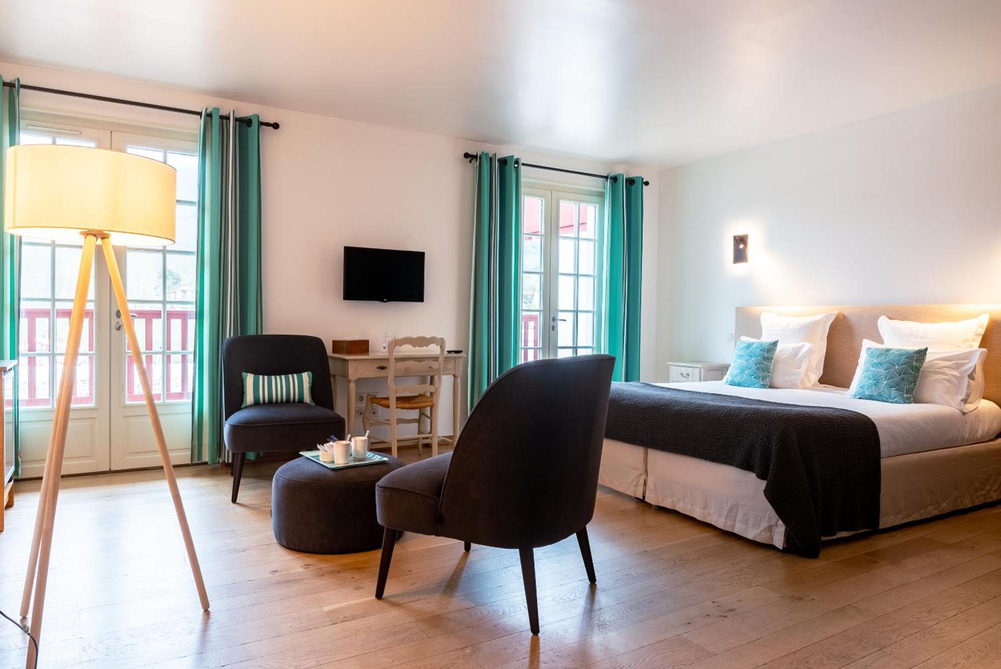 Hotel Restaurant & Spa La Maison Oppoca Aïnhoa Pokój zdjęcie
